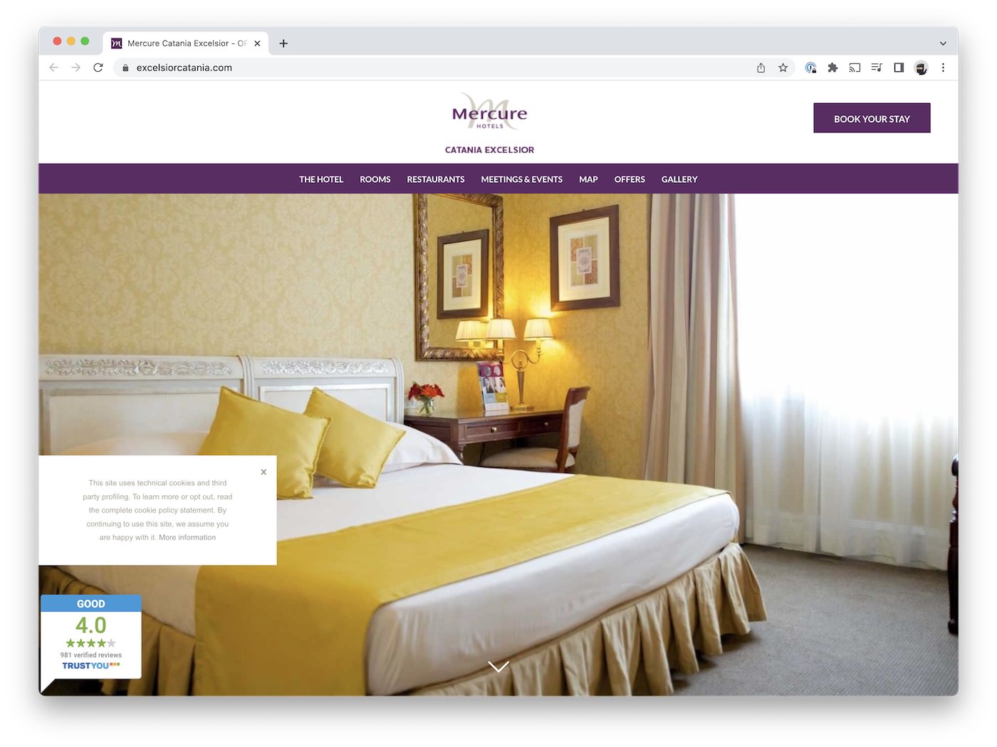 Mercure Cantania Excelsior