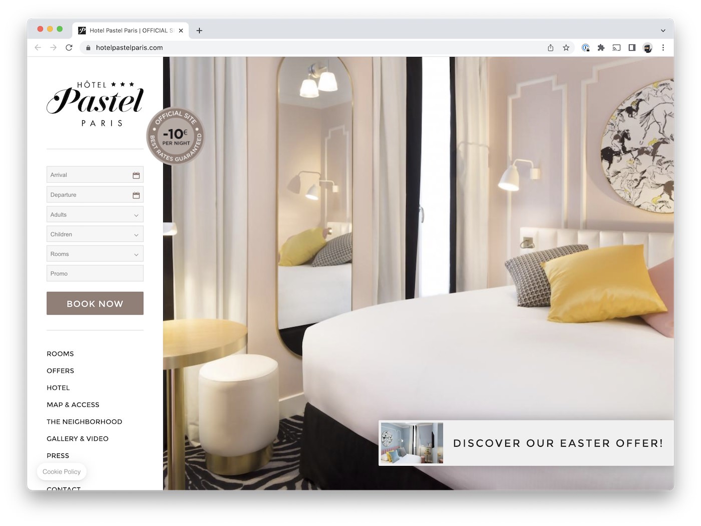 Hotel Pastel Paris